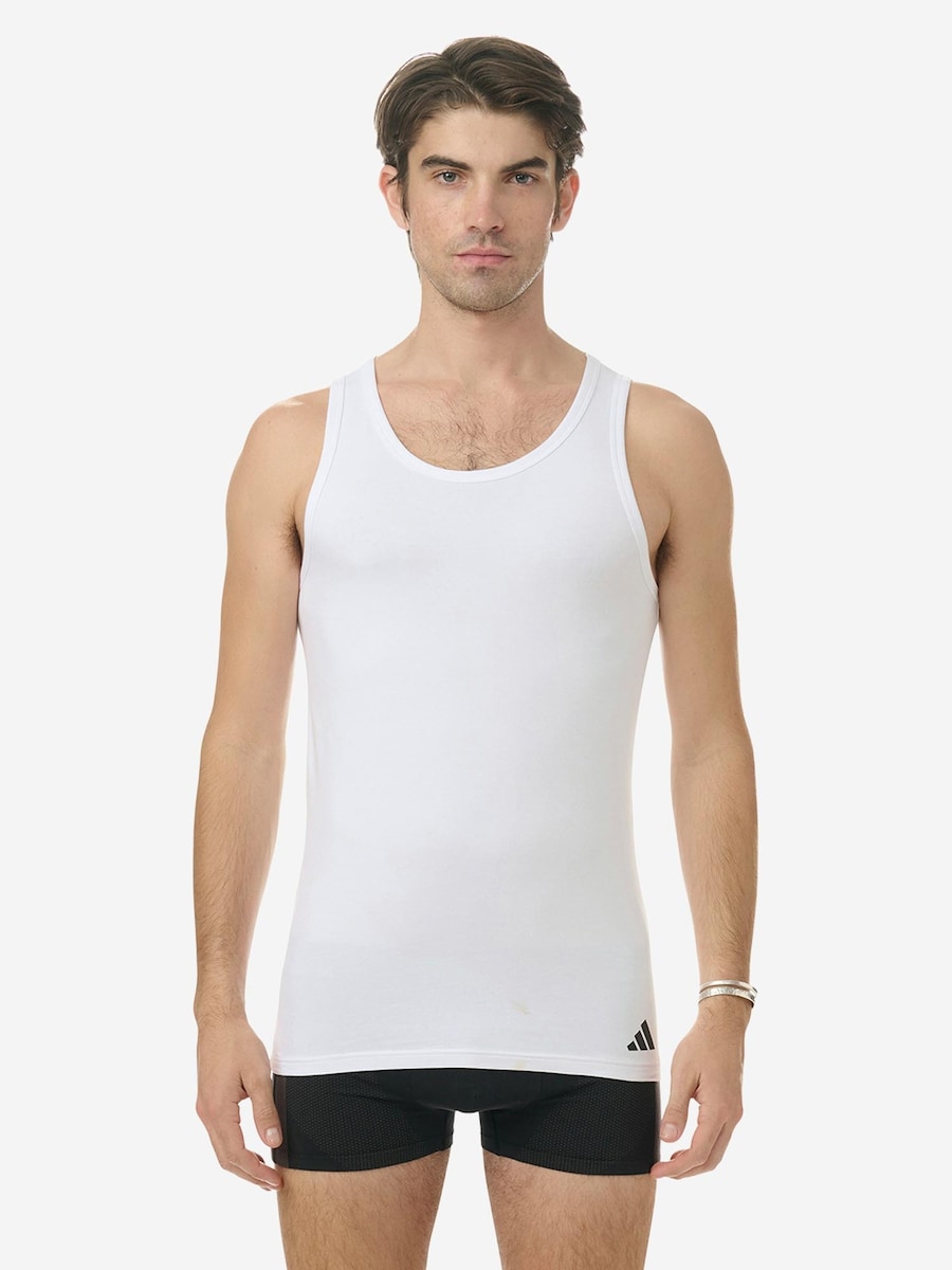 Нижняя рубашка ADIDAS SPORTSWEAR Active Flex Cotton, белый — фото 4