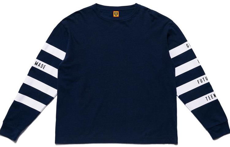 

Футболки унисекс с круглым вырезом, умеренно прямой крой Human Made, черный