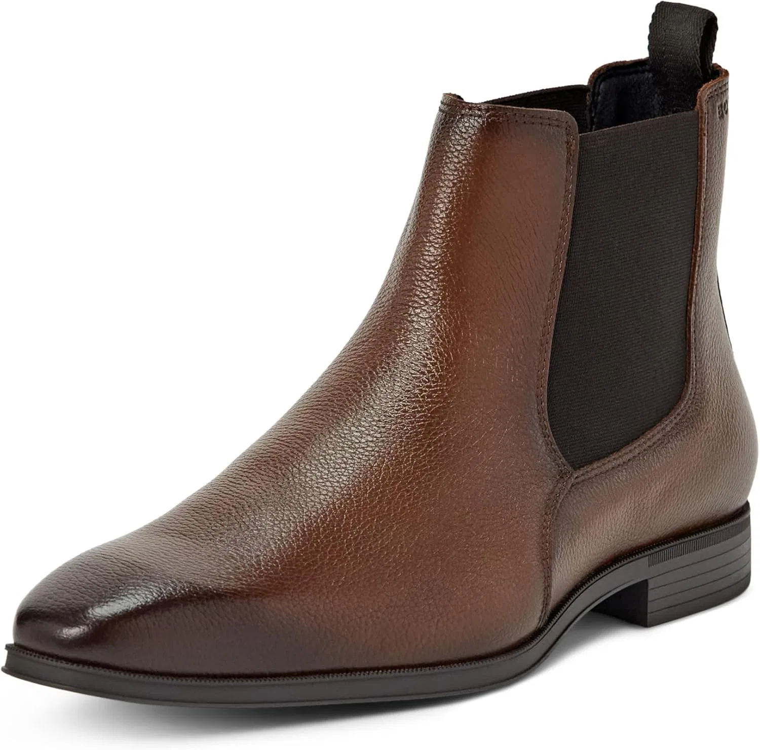 Мужские ботинки BOSS Theon_cheb_grChelsea, Medium Brown