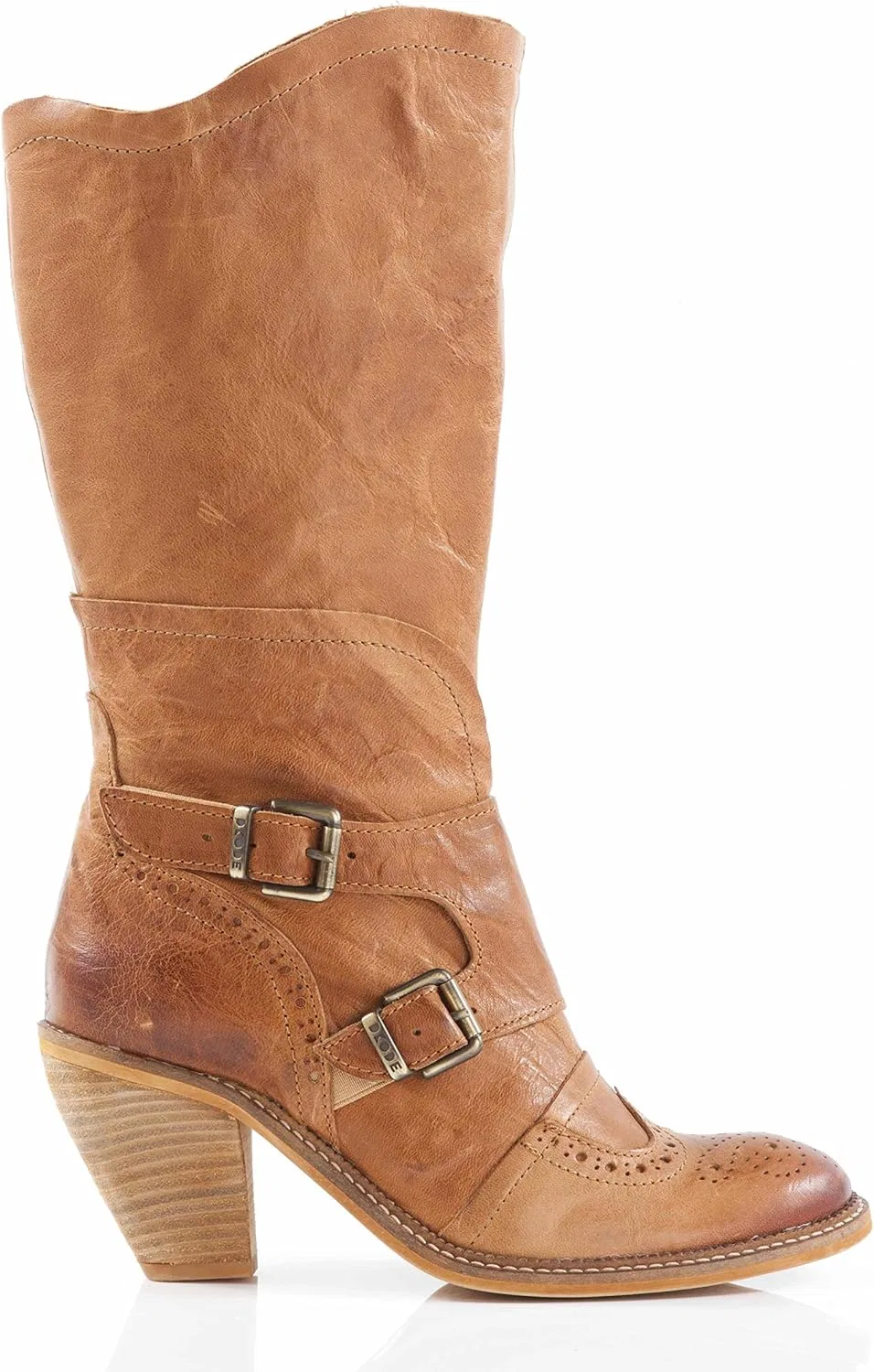 Байкерские ботинки dkode Dallas Stiefel Western Leder, Maroon