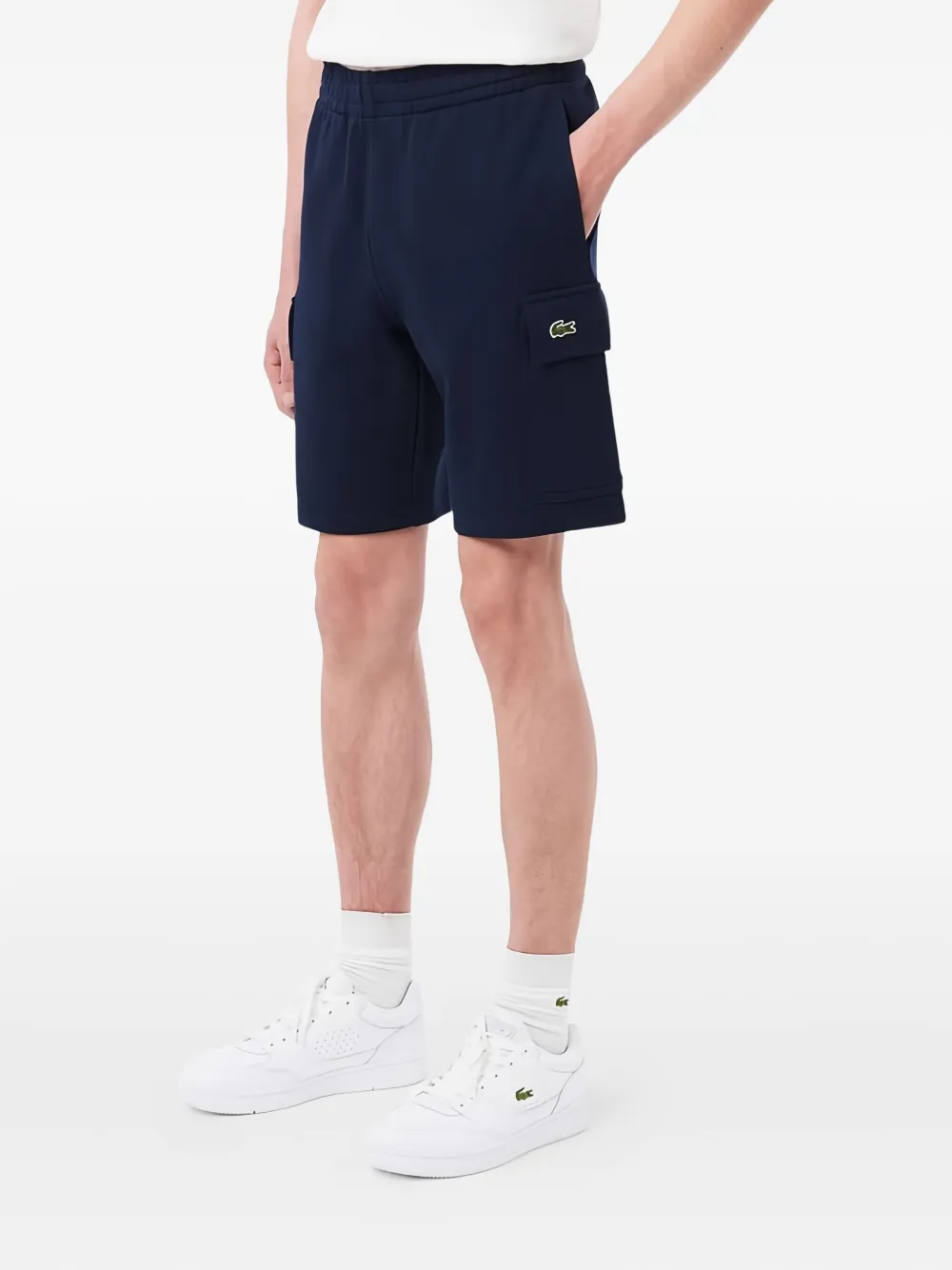 Шорты с карманами-карго Lacoste, синий — фото 3