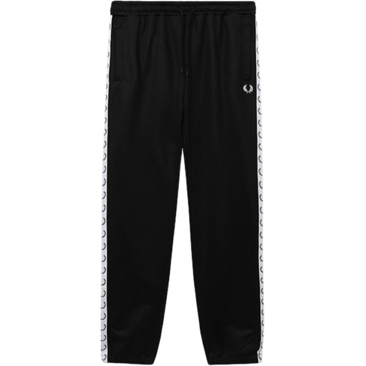 

ФВ25 вязаные спортивные штаны мужские FRED PERRY, черный