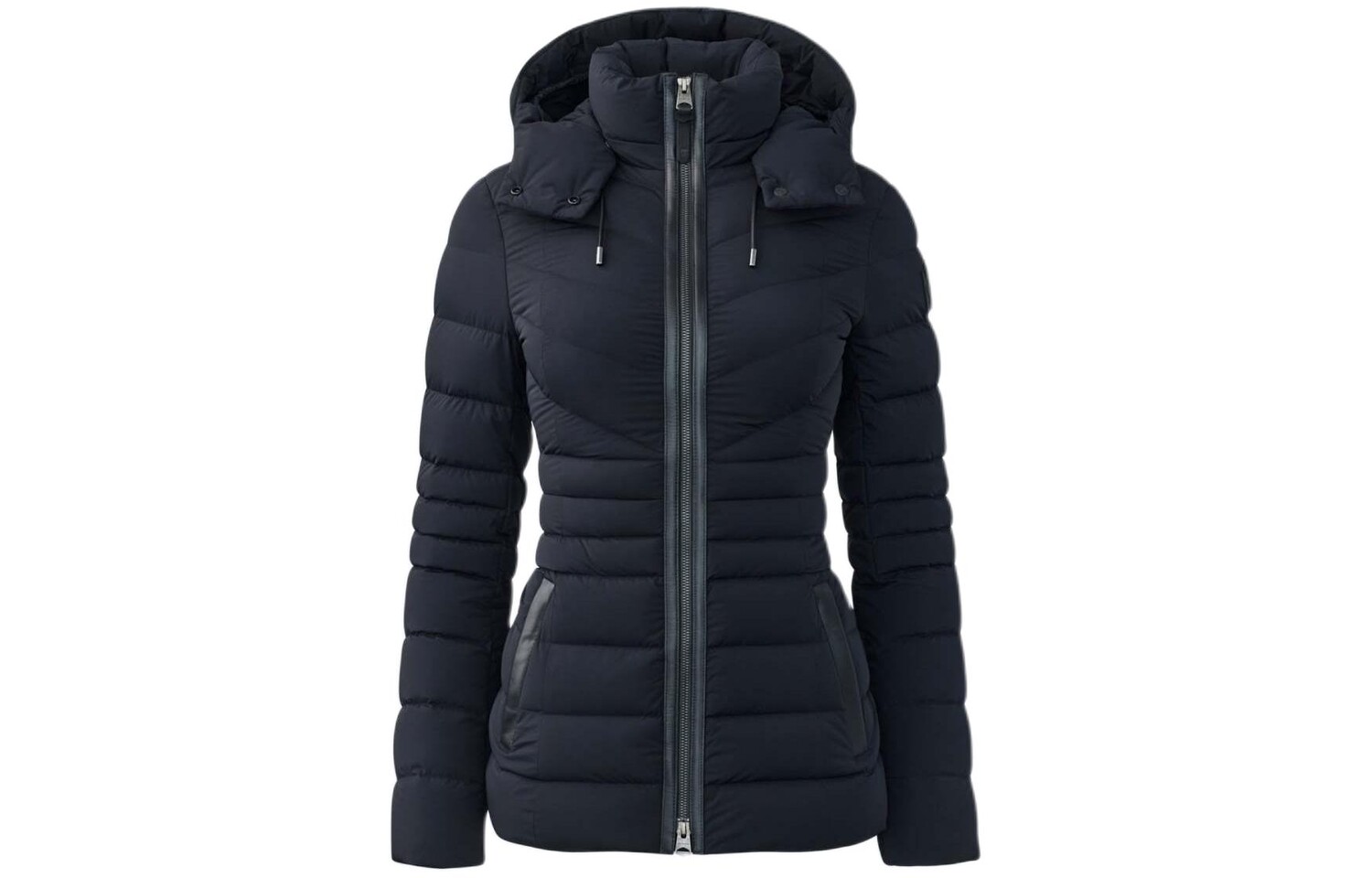 

Пуховик женский черный Mackage