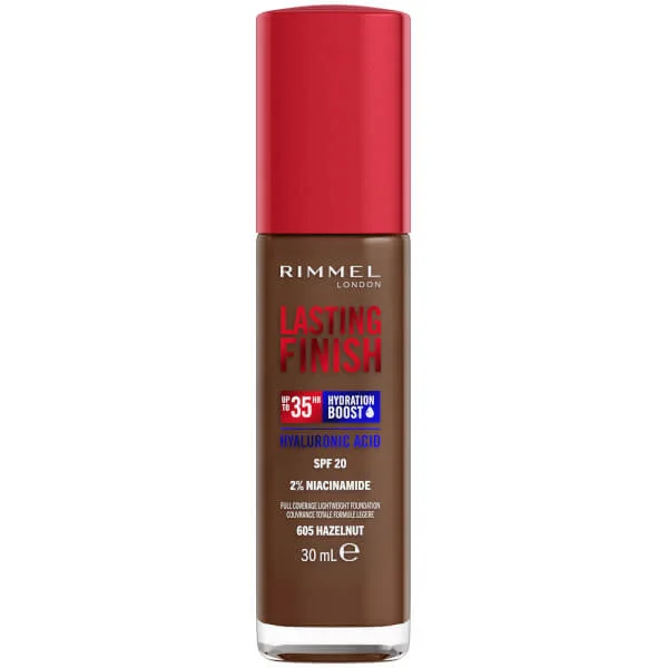 

Тональный крем lasting finish 35 часов Rimmel, 30 мл., цвет 605 hazelnut