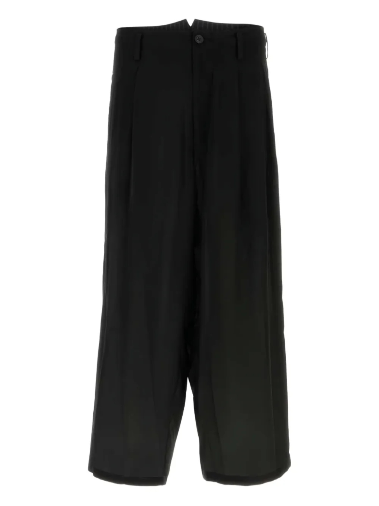 

Шелковые брюки Yohji Yamamoto, черный