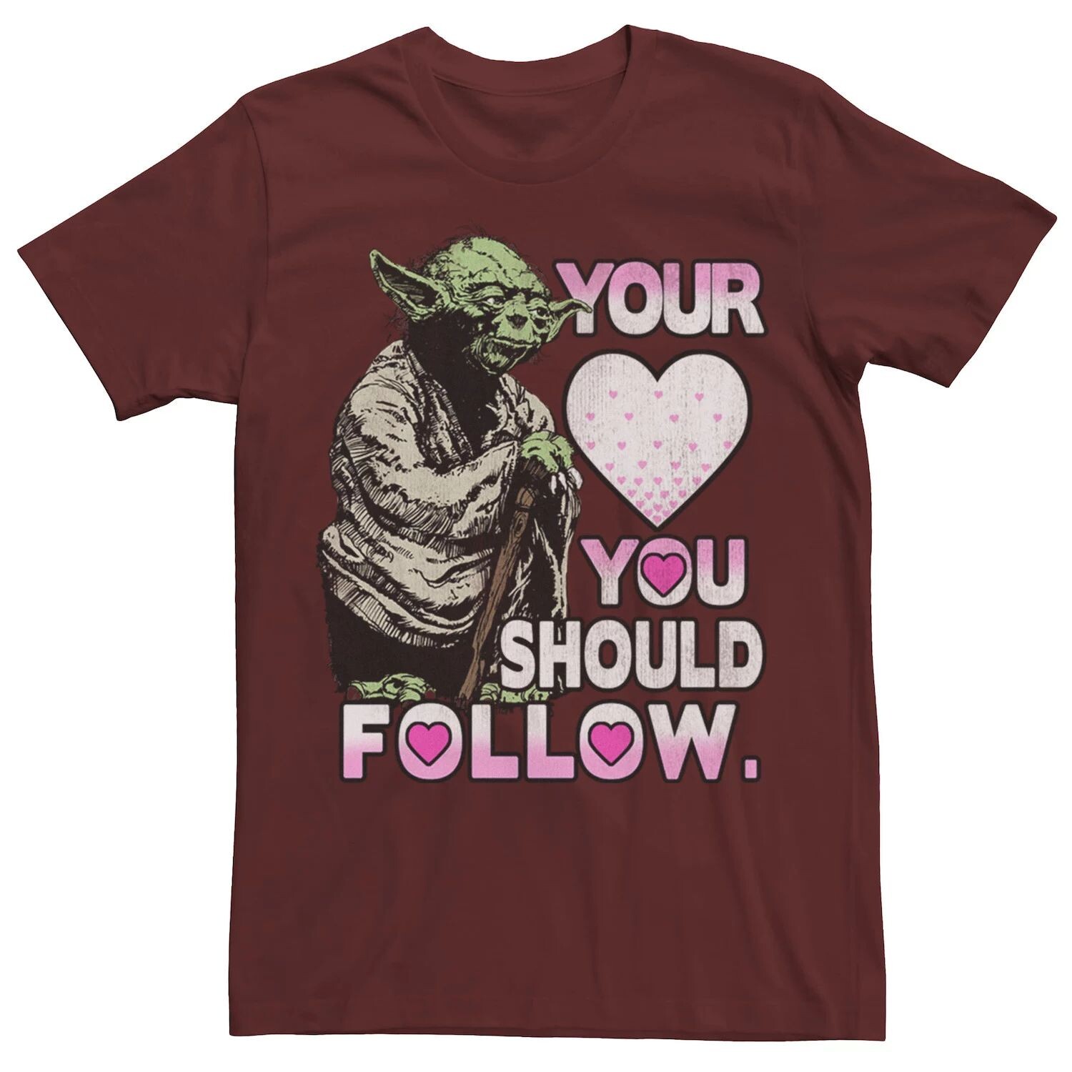 

Мужская футболка Yoda Heart, которую стоит купить ко Дню святого Валентина Star Wars