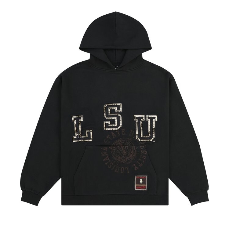 

Худи Cactus Jack By Travis Scott Cactus Jack by Travis Scott x Mitchell & Ness Louisiana State University Hoodie, черный