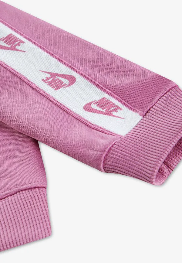 Толстовка унисекс на молнии с полной застежкой-молнией и логотипом. Nike Sportswear, Magic Flamingo — фото 4