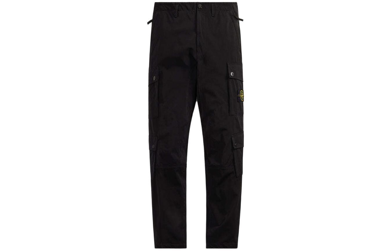 Брюки карго мужские нефтяного цвета STONE ISLAND Petroleum — фото 2