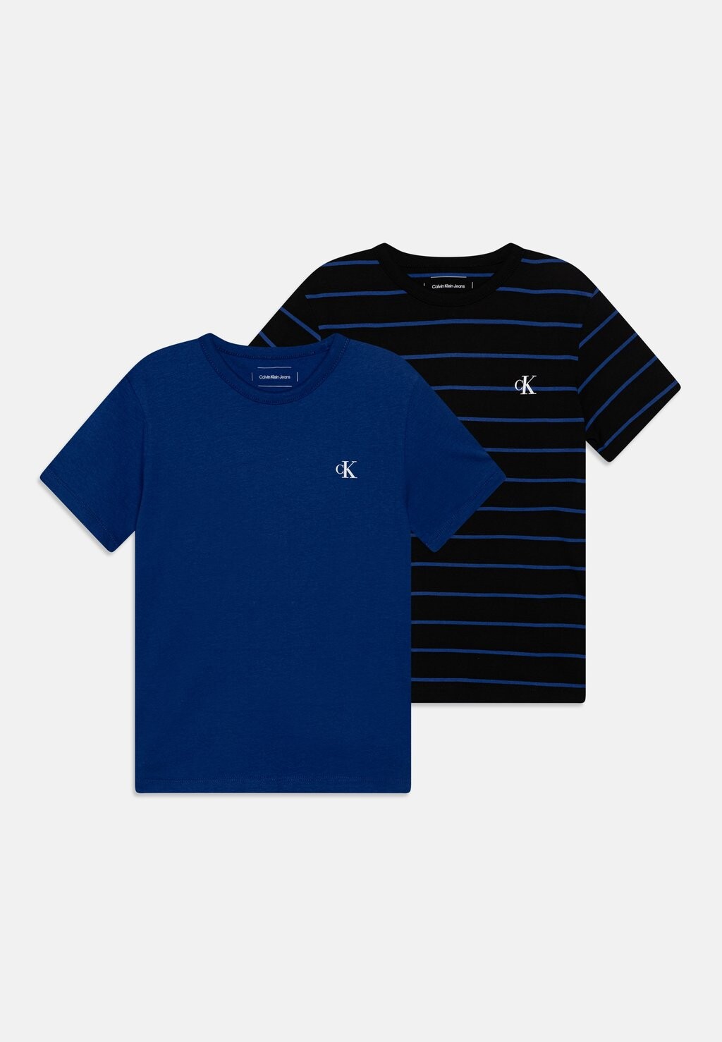 

Футболка с принтом STRIPED 2 PACK Calvin Klein Jeans, синий