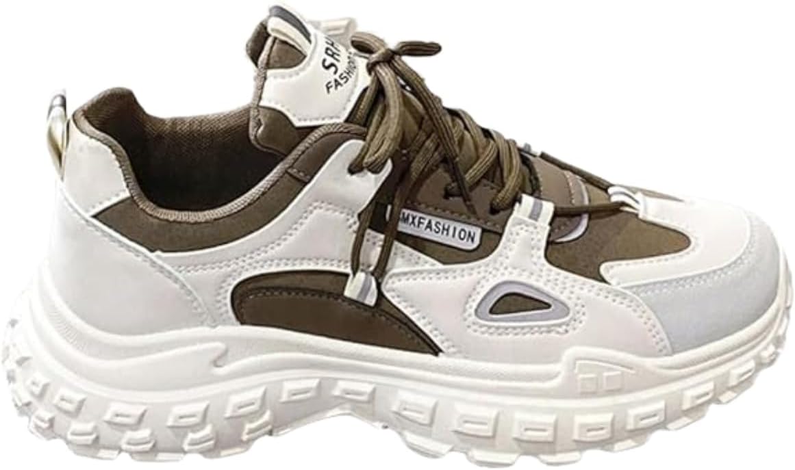 

Кроссовки Lexamen Mens Comfort с противоскользящей подошвой для бега и прогулок, дышащие, повседневные, мягкие, хаки