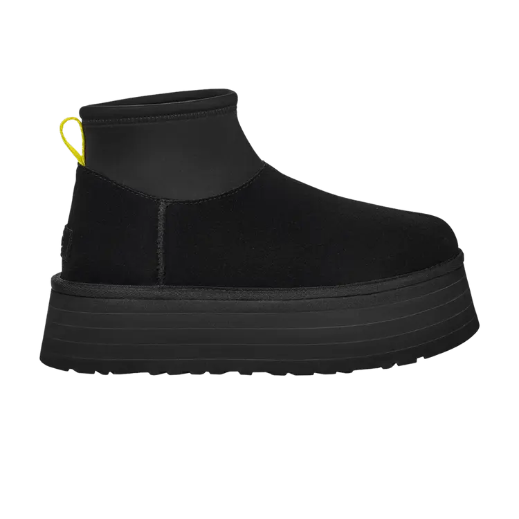 Ботинки UGG Wmns Classic Mini Dipper, черный