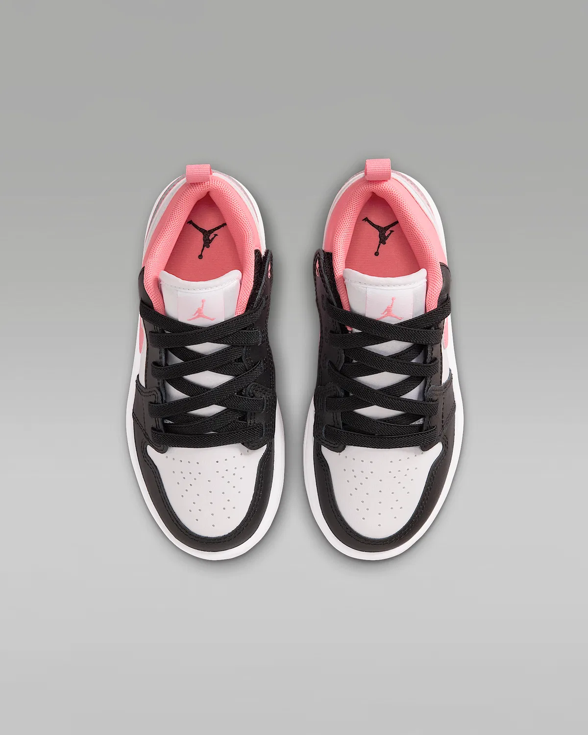 Детские кроссовки Jordan 1 Low Alt, Black/White/Pink Gaze — фото 4