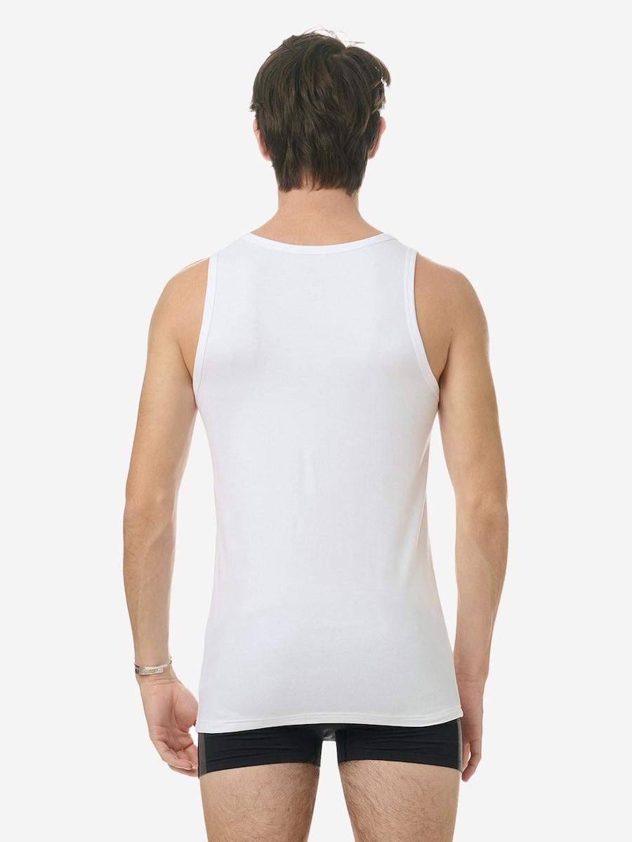 Нижняя рубашка ADIDAS SPORTSWEAR Active Flex Cotton, белый — фото 3