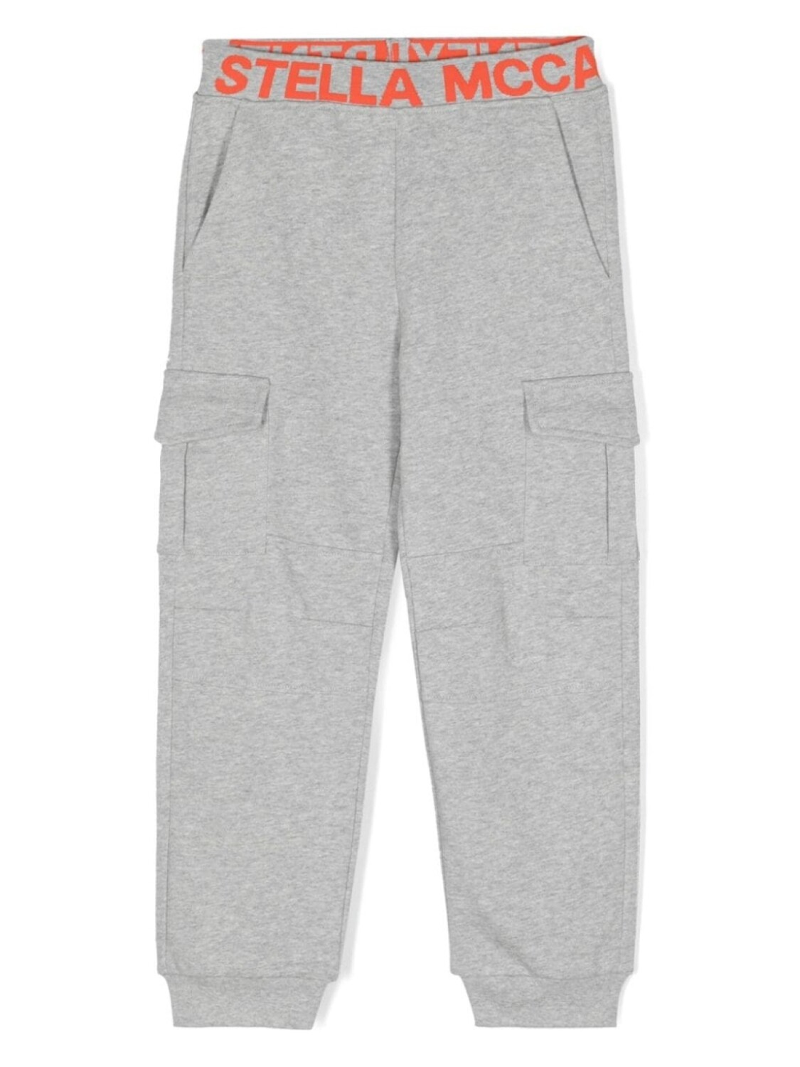 

Stella McCartney Kids спортивные брюки с логотипом, серый