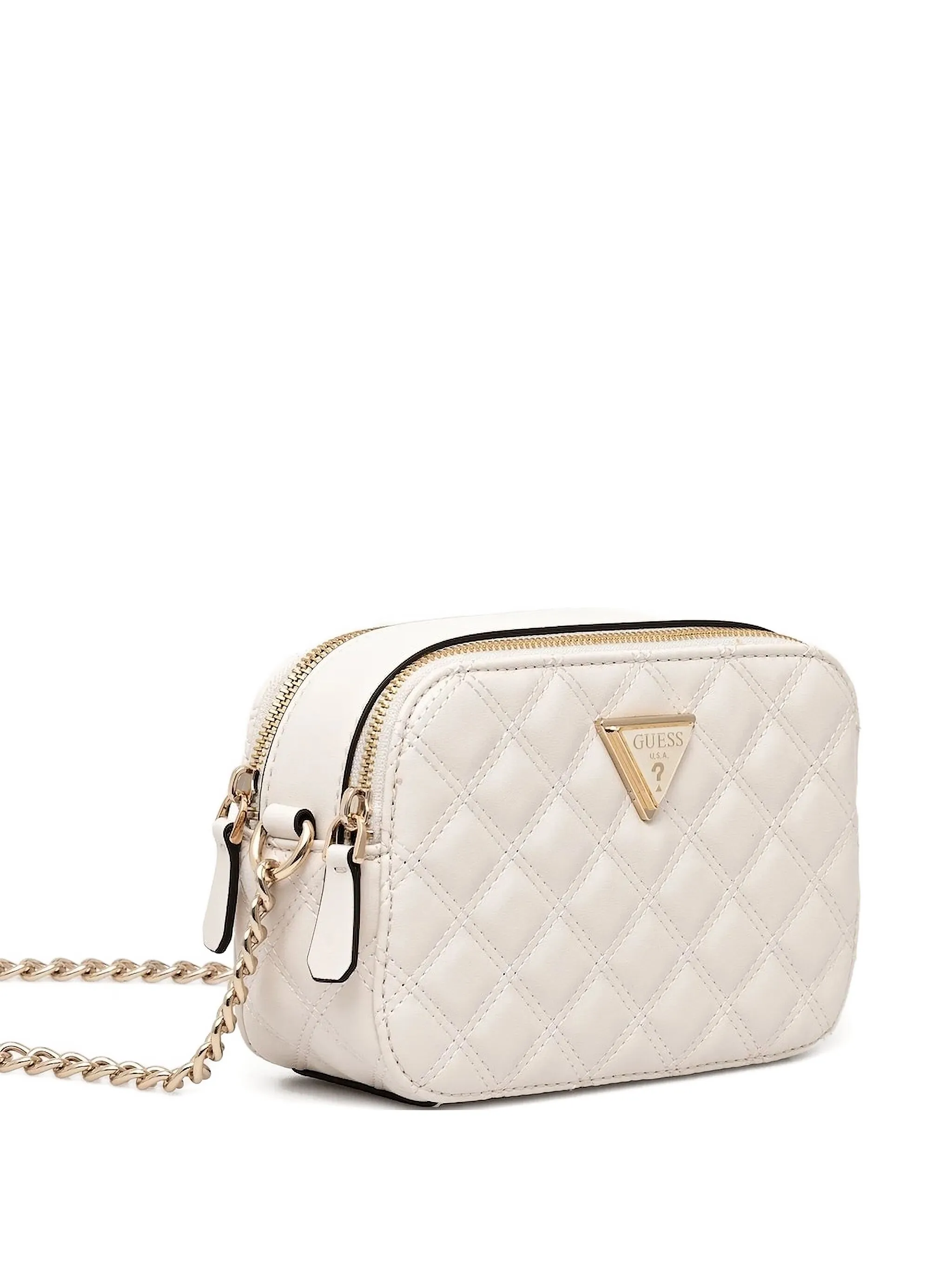 

Стеганая сумка через плечо Giully с цепочкой Guess Usa, белый