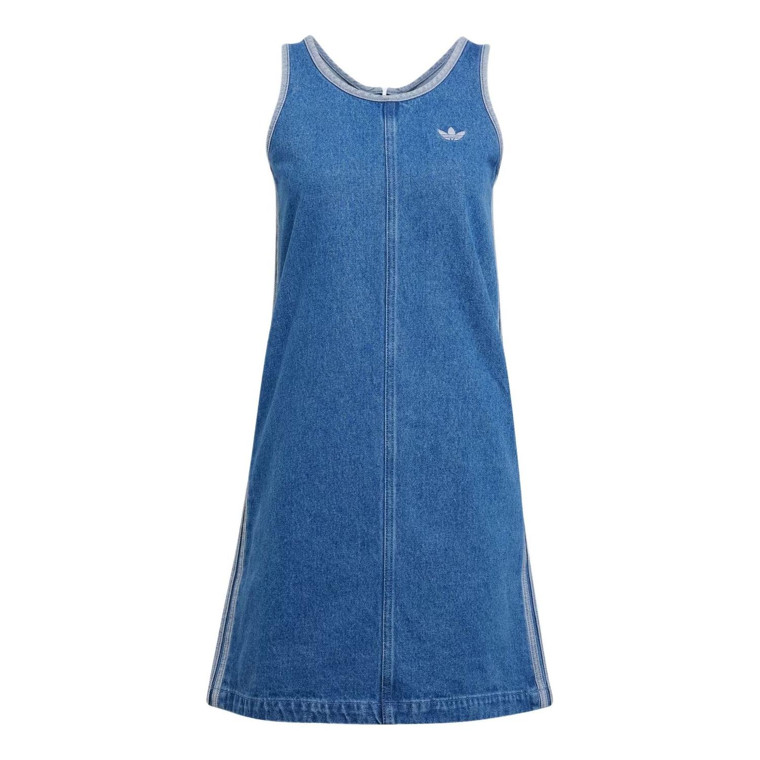 

Платье (WMNS) adidas Denim 3S Dress 'Blue'