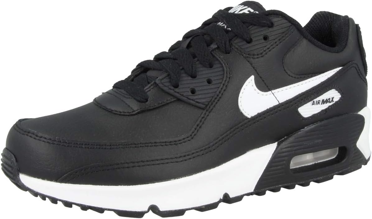 Кроссовки Nike Kid's Air Max 90 LTR, белый/черный — фото 4