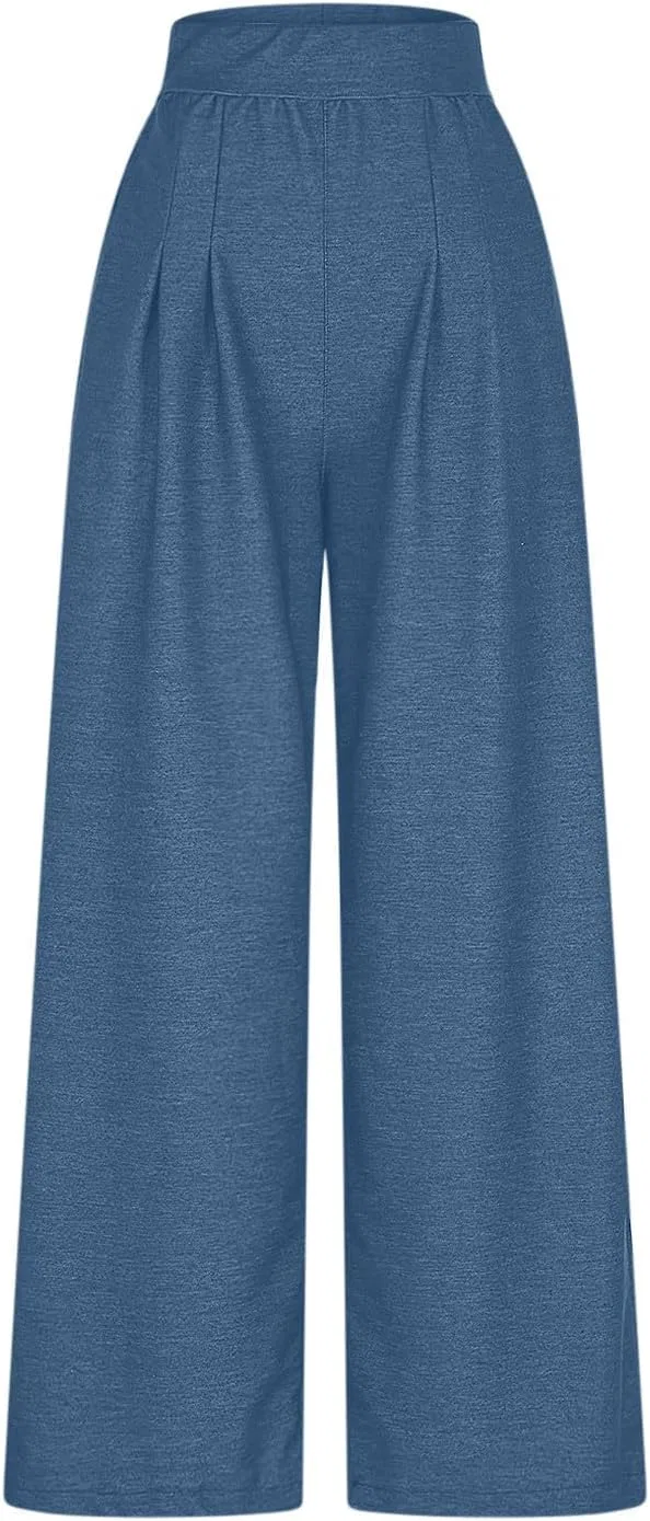 Джинсы женские High Waisted, синий — фото 4