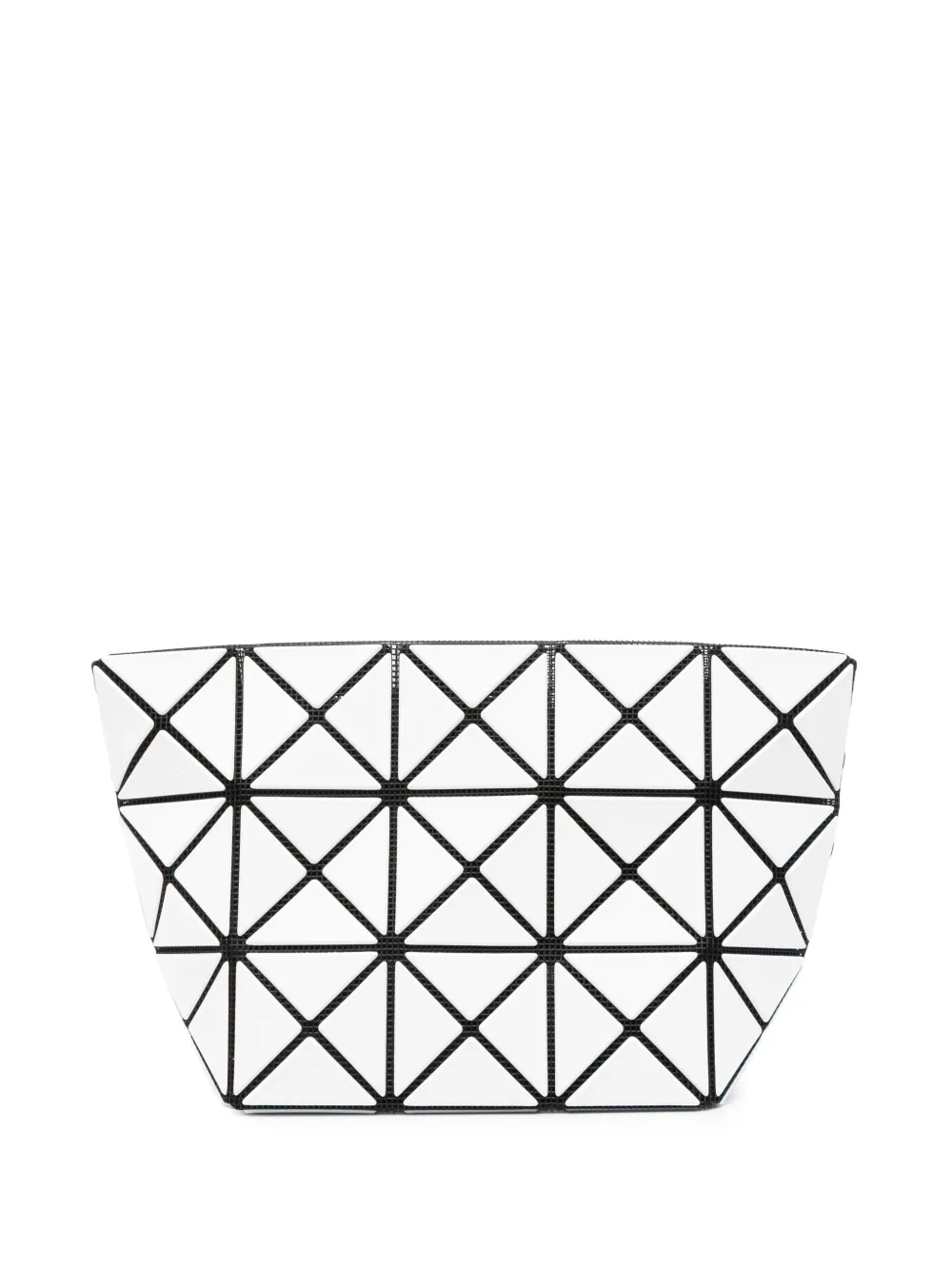 

Лакированный клатч с геометричным узором Bao Bao Issey Miyake, белый