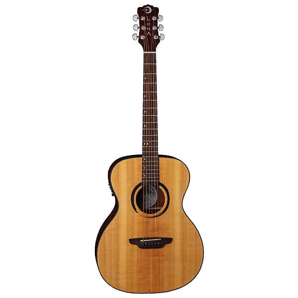 

Акустическая гитара Luna Wabi Sabi Folk Acoustic-Electric - Solid Spruce Top, 1.69" Nut Width