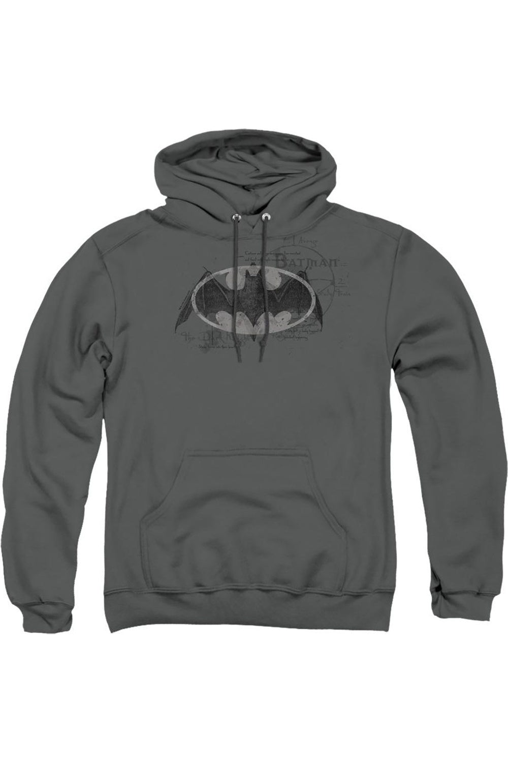 

Толстовка с капюшоном Batman Arcane Bat Logo для взрослых Gildan, цвет charcoal