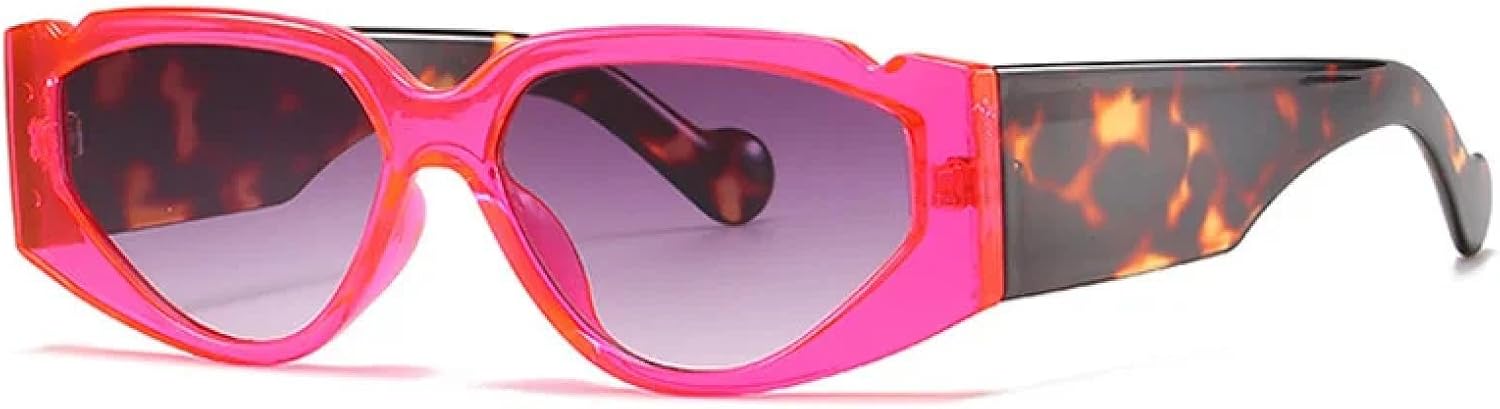 

Модные панк-солнцезащитные очки для женщин, винтажные «кошачий глаз», мужские очки в стиле ретро, ​​зеленые и серые, с защитой от УФ-излучения UV400 VVTWSSW, C6 Purple-gray