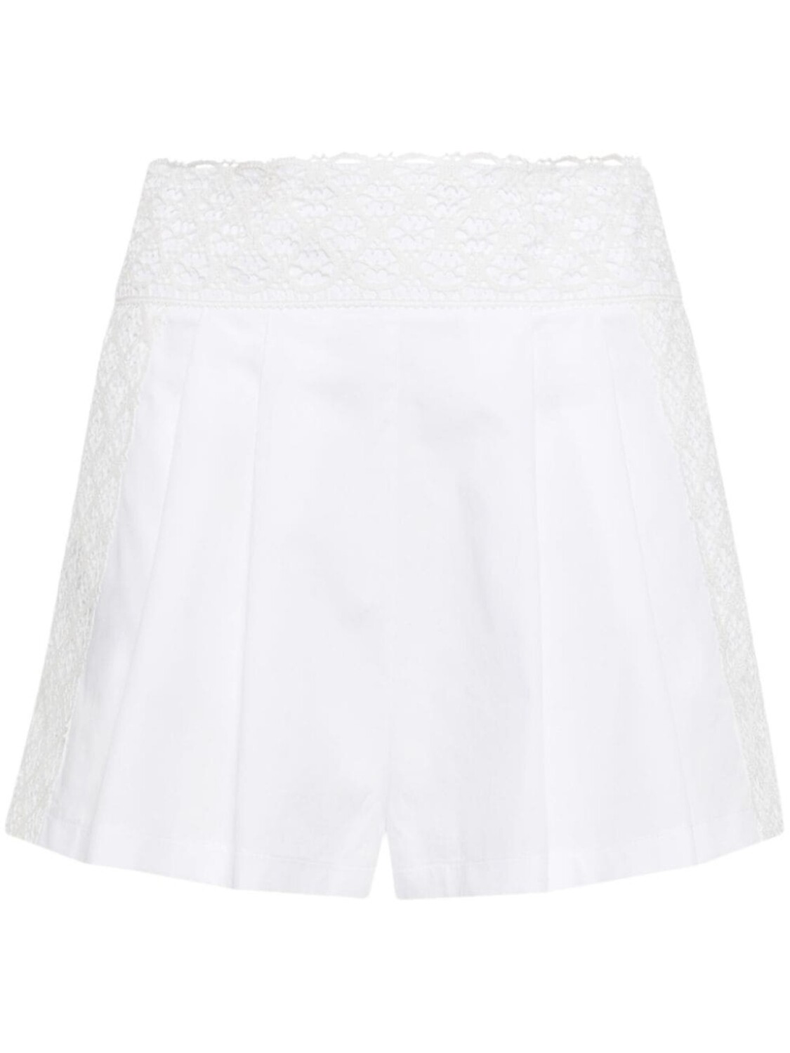 

Шорты с кружевом Ermanno Scervino, белый