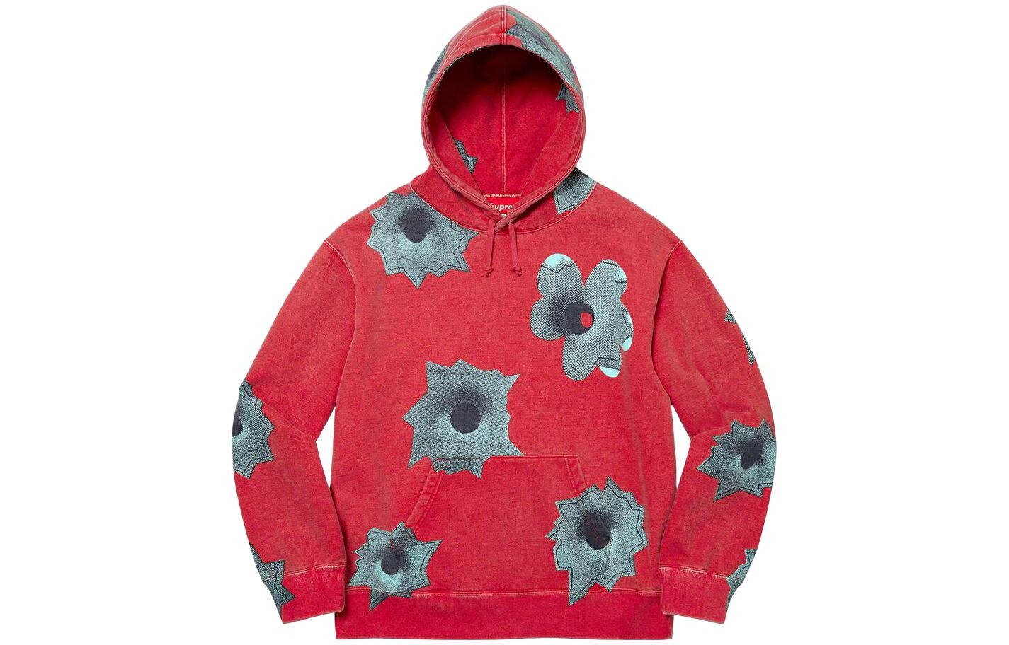 

SS22 Толстовка унисекс Supreme, красный