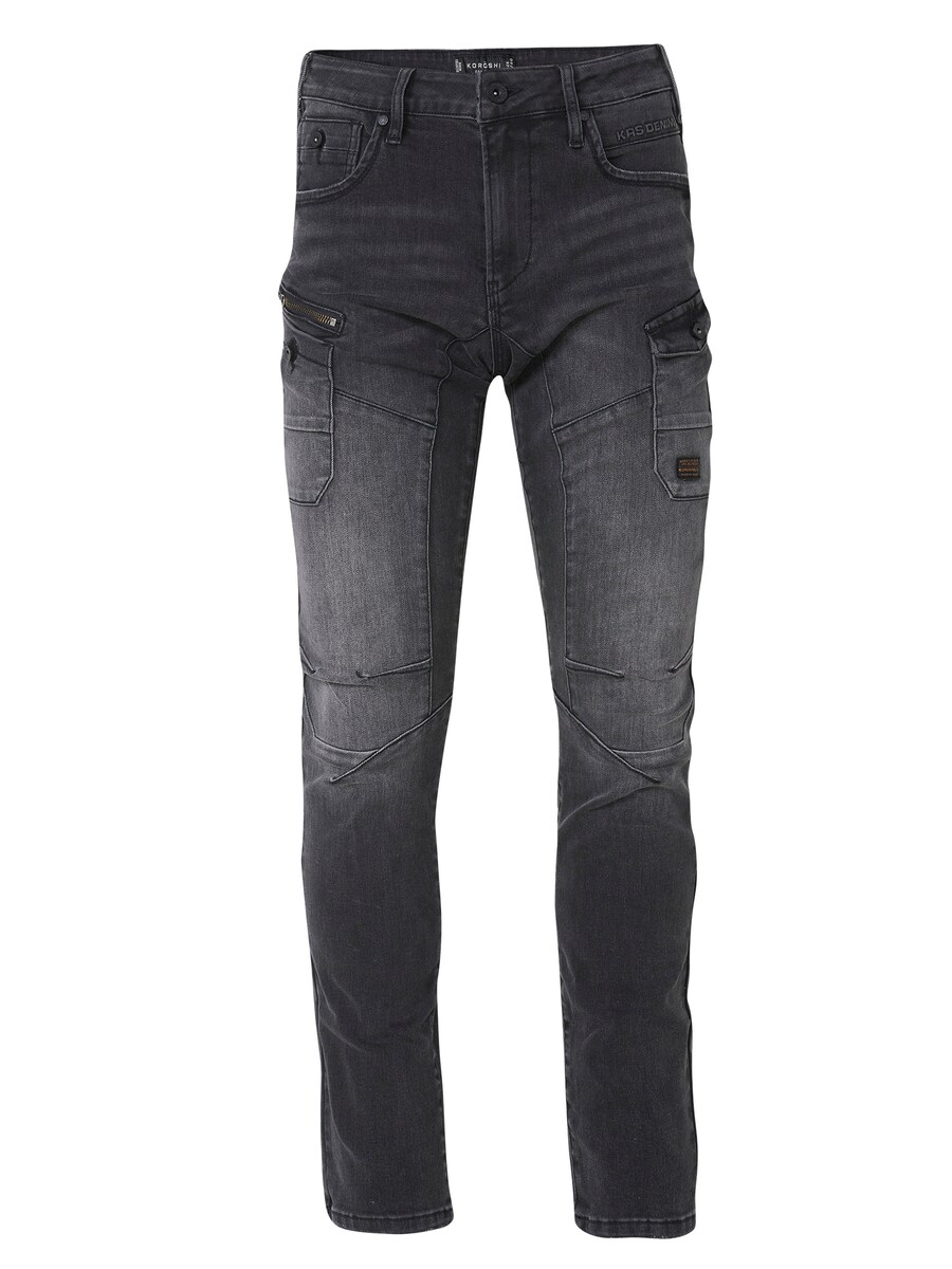 

Джинсы-карго Slim Fit KOROSHI, черный деним