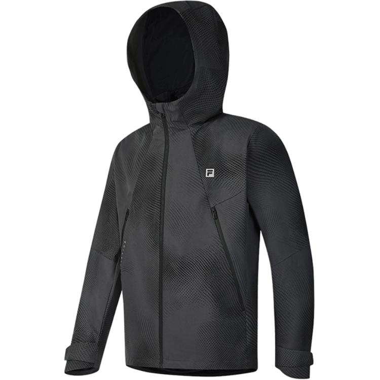 

FILA Фитнес-куртка мужская с полной печатью, All over Print-ZA