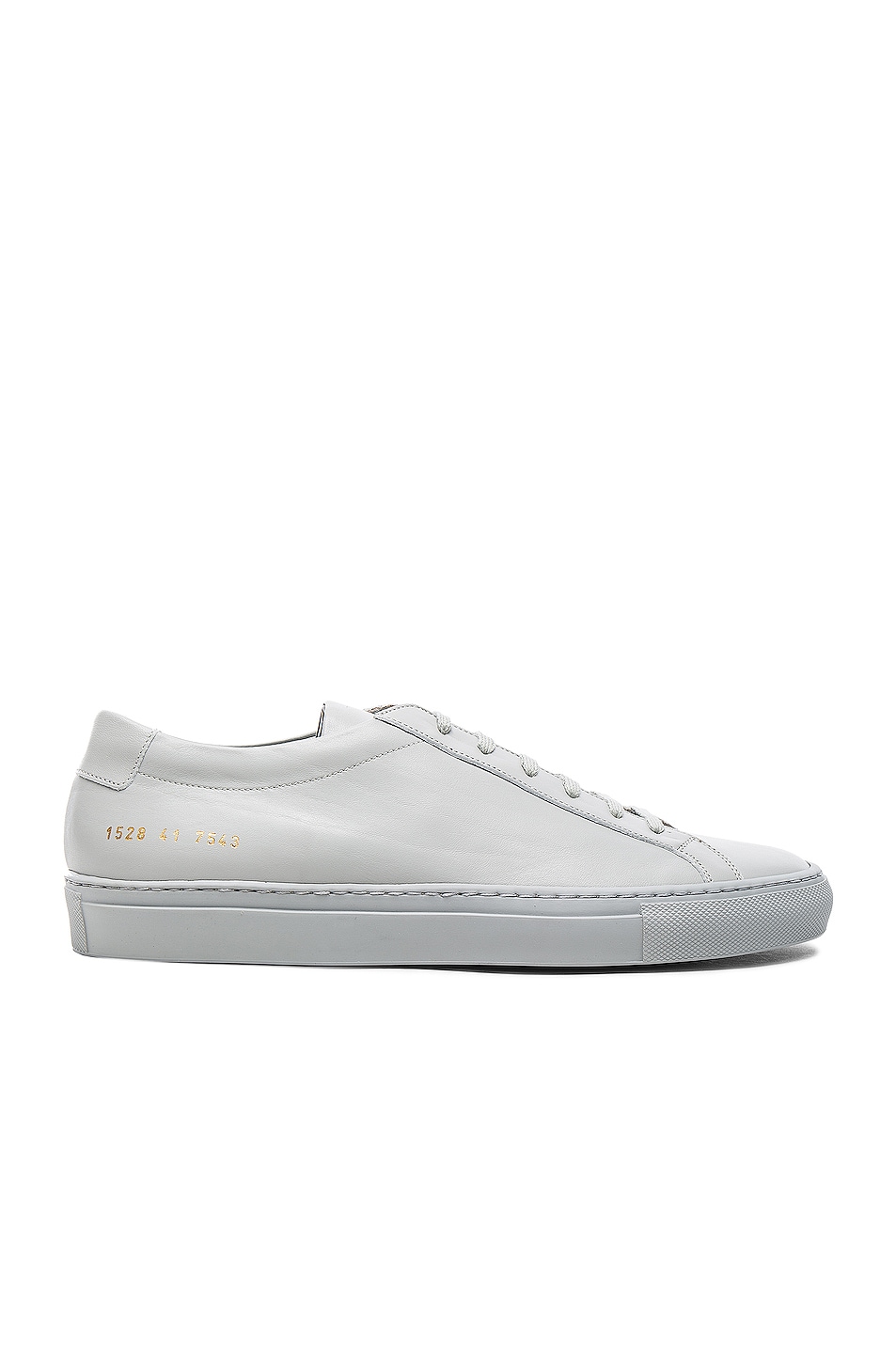 

Оригинальные кожаные кроссовки Achilles Low Common Projects, Grey