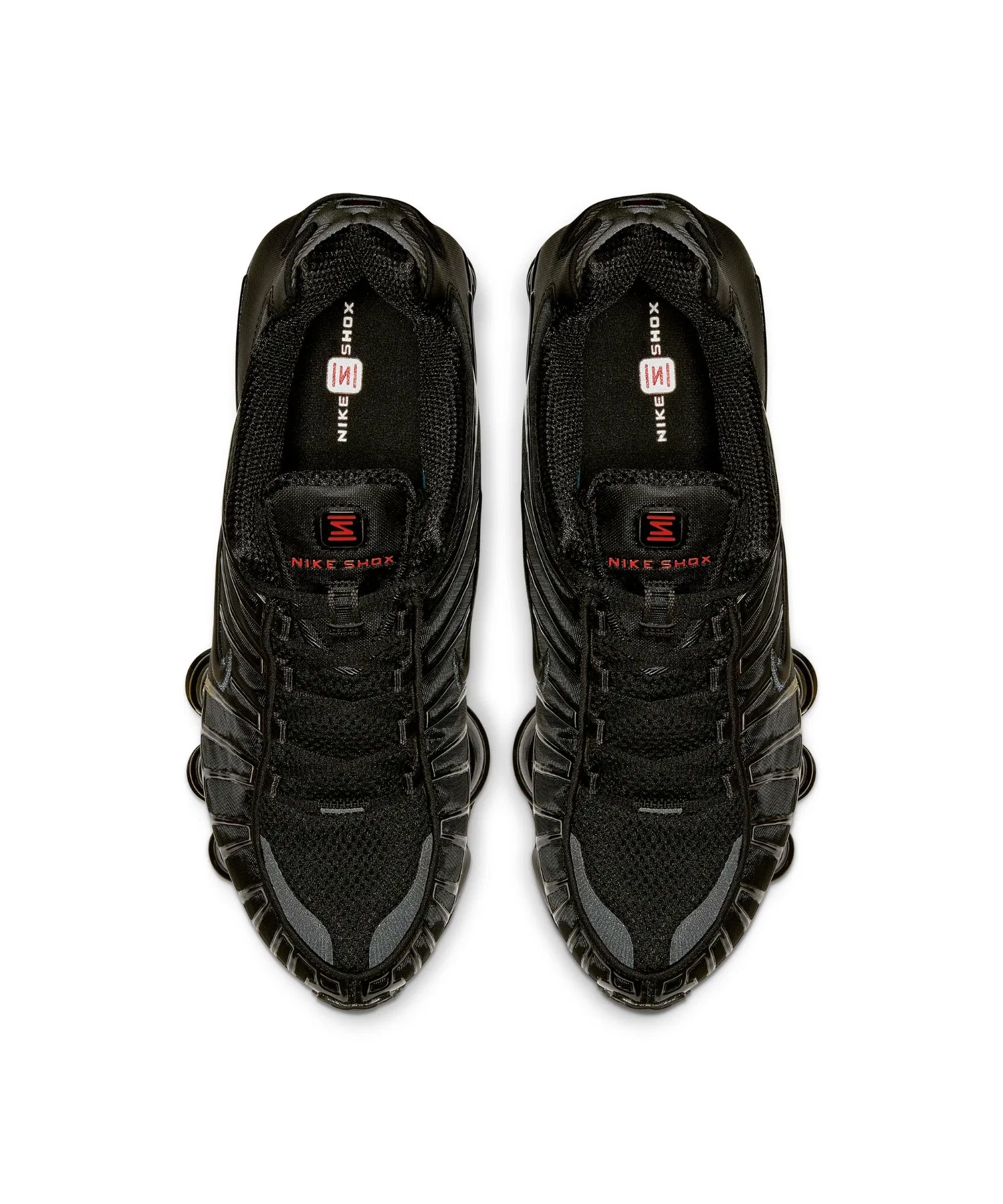 Мужские кроссовки NIKE SHOX TL чёрные — фото 4