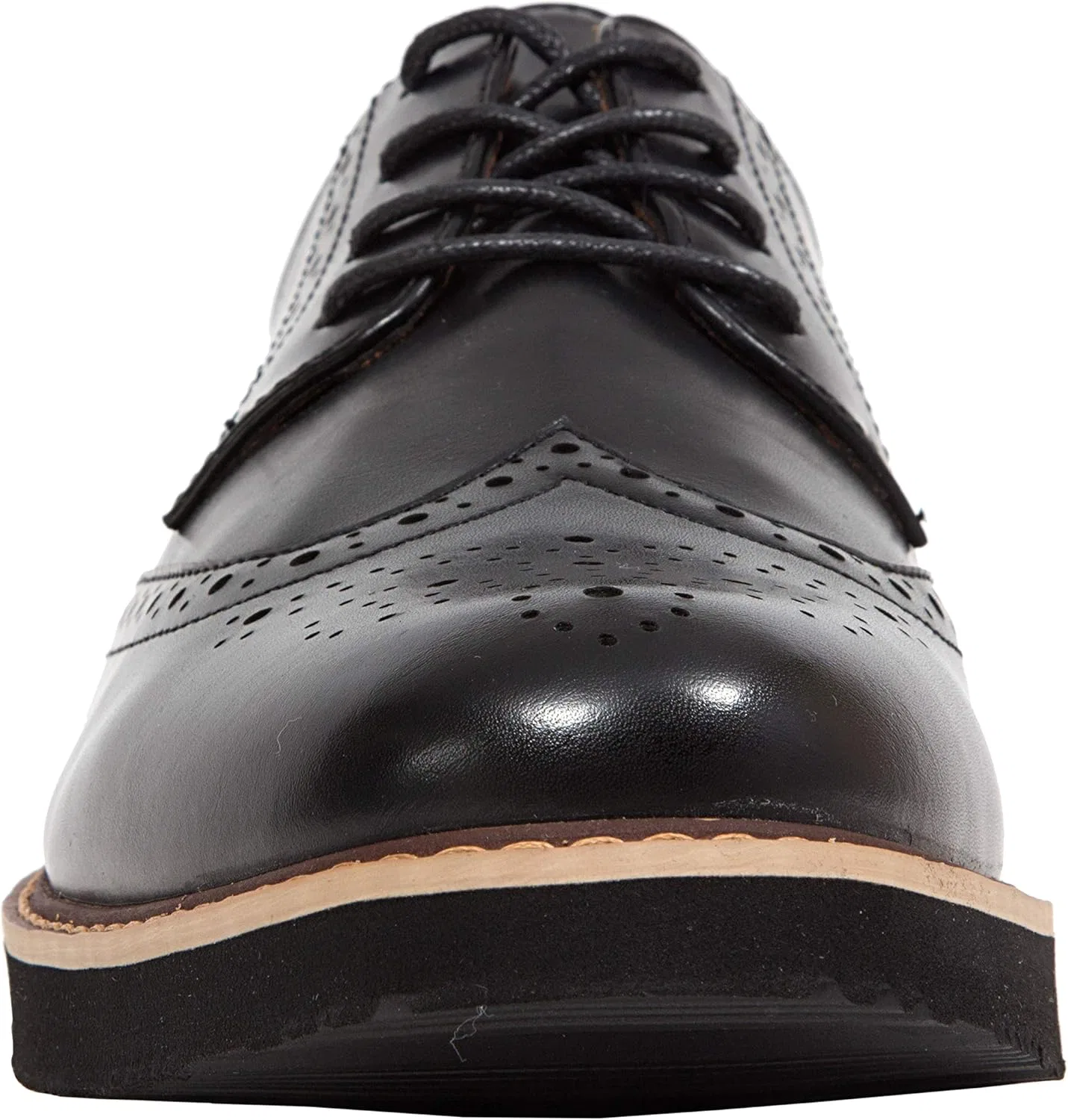 Мужские оксфорды Deer Stags Walkmaster Wing Tip 1, Black — фото 2