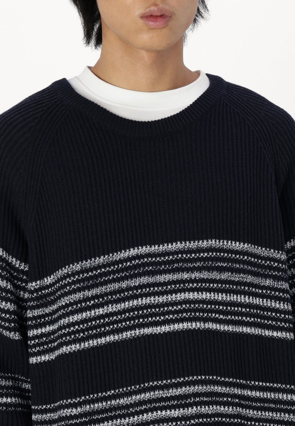 

Джемпер JJPANNEL Jack & Jones, темно-синий