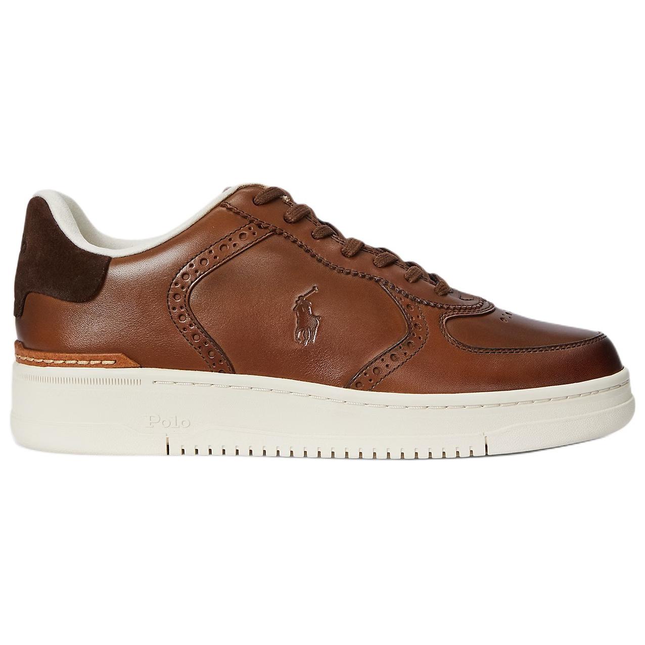 Masters Court Low top скейтборд обувь мужские Polo Ralph Lauren, коричневый — фото 3