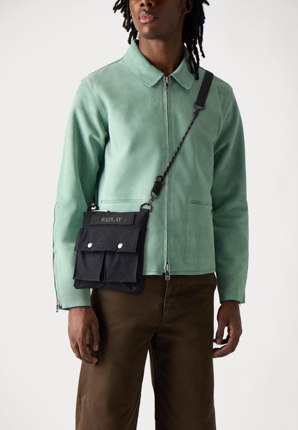 

Сумка через плечо Replay, черный