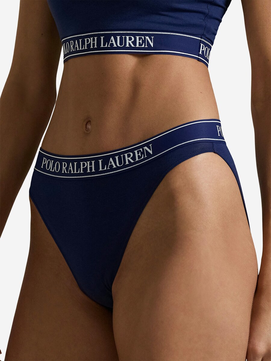 Трусики Polo Ralph Lauren Essentials, темно-синий — фото 2