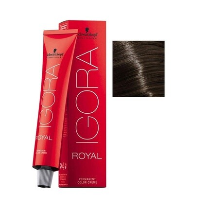 

Schwarzkopf IGORA ROYAL Перманентный крем-краска 6-0 Темно-русый 60 мл