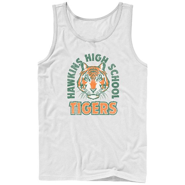

Мужская майка с принтом тигра Hawkins High School из сериала "Очень странные дела" Licensed Character