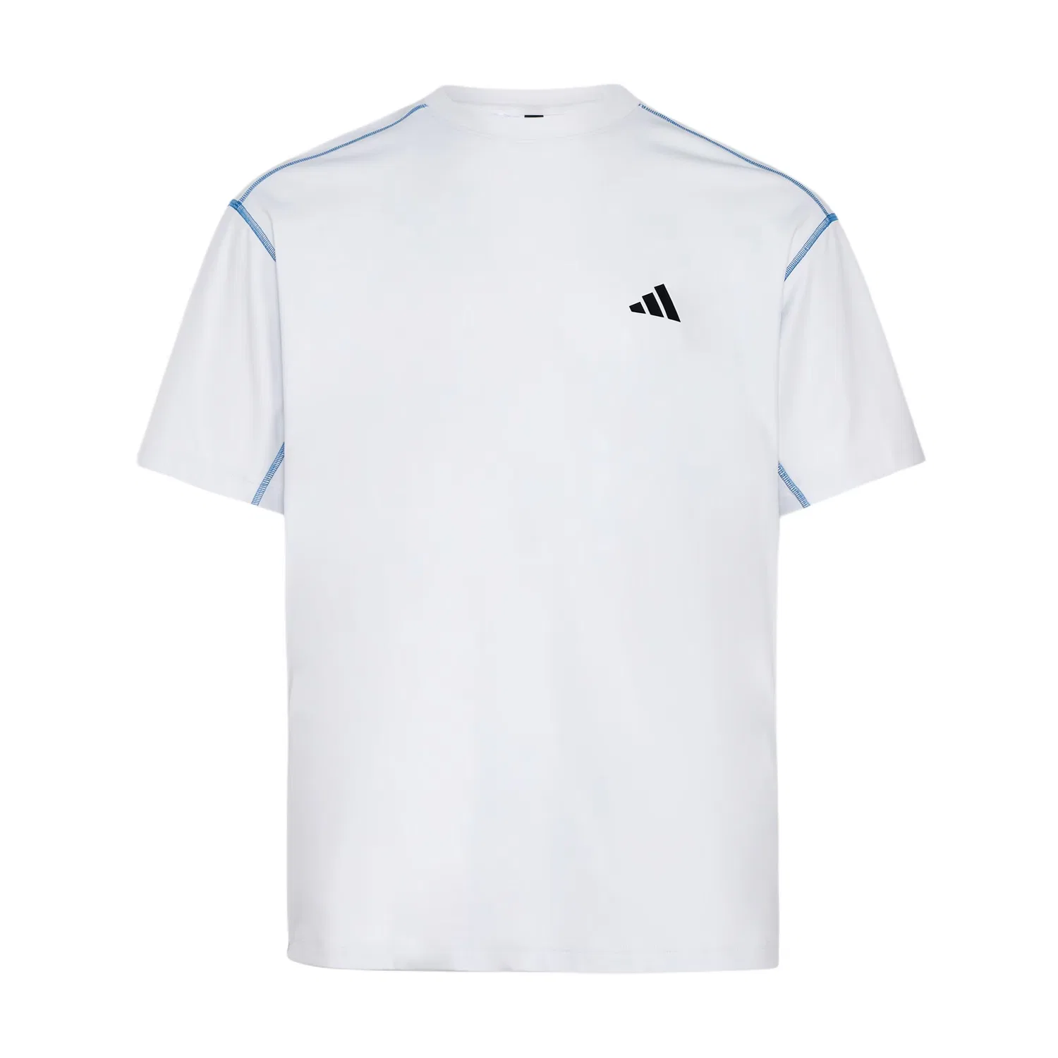 Футболка мужская Crystal White, с круглым вырезом, средней посадки Adidas