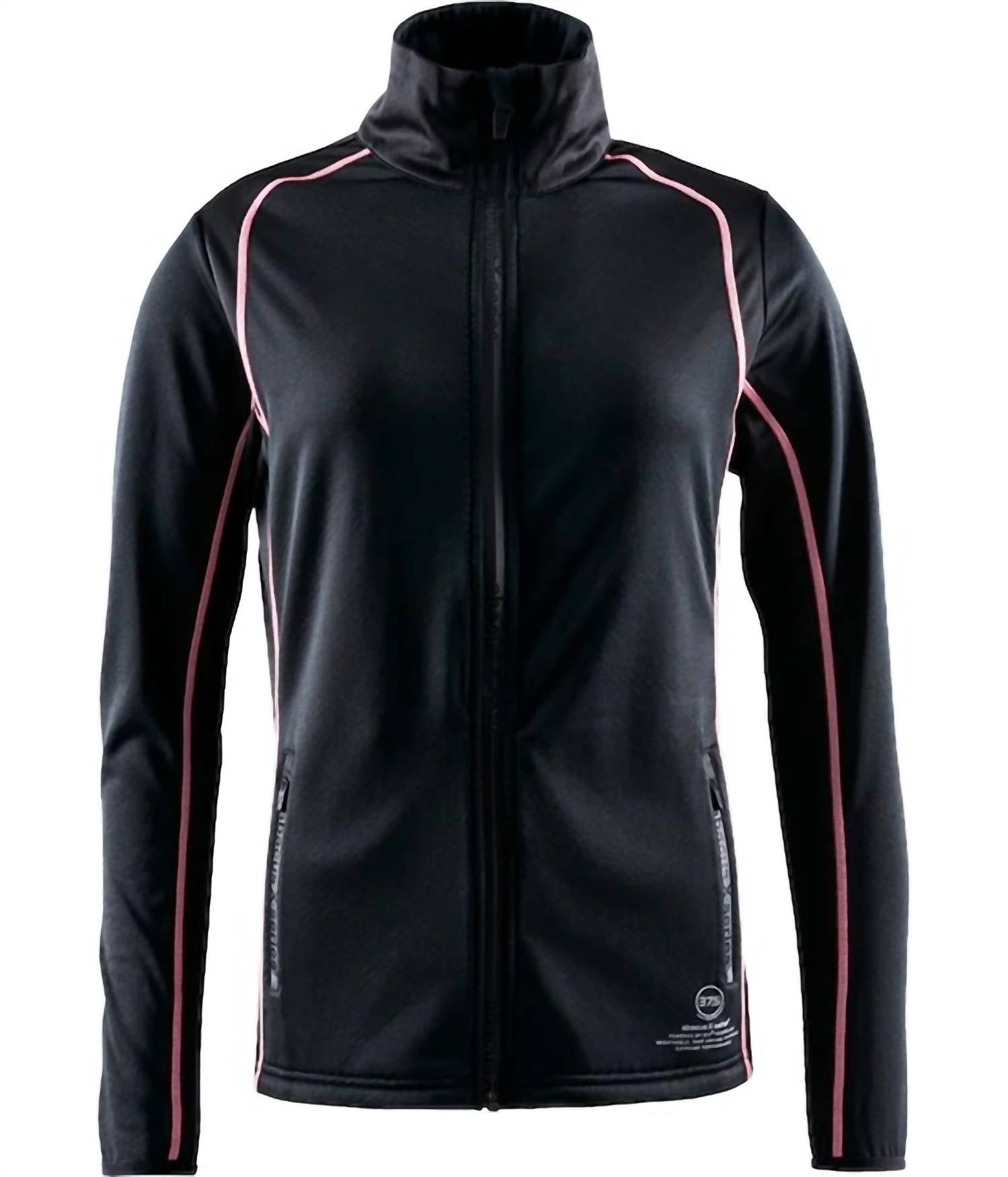 

Женская флисовая куртка Grand 37.5 черного цвета Abacus Sportswear US
