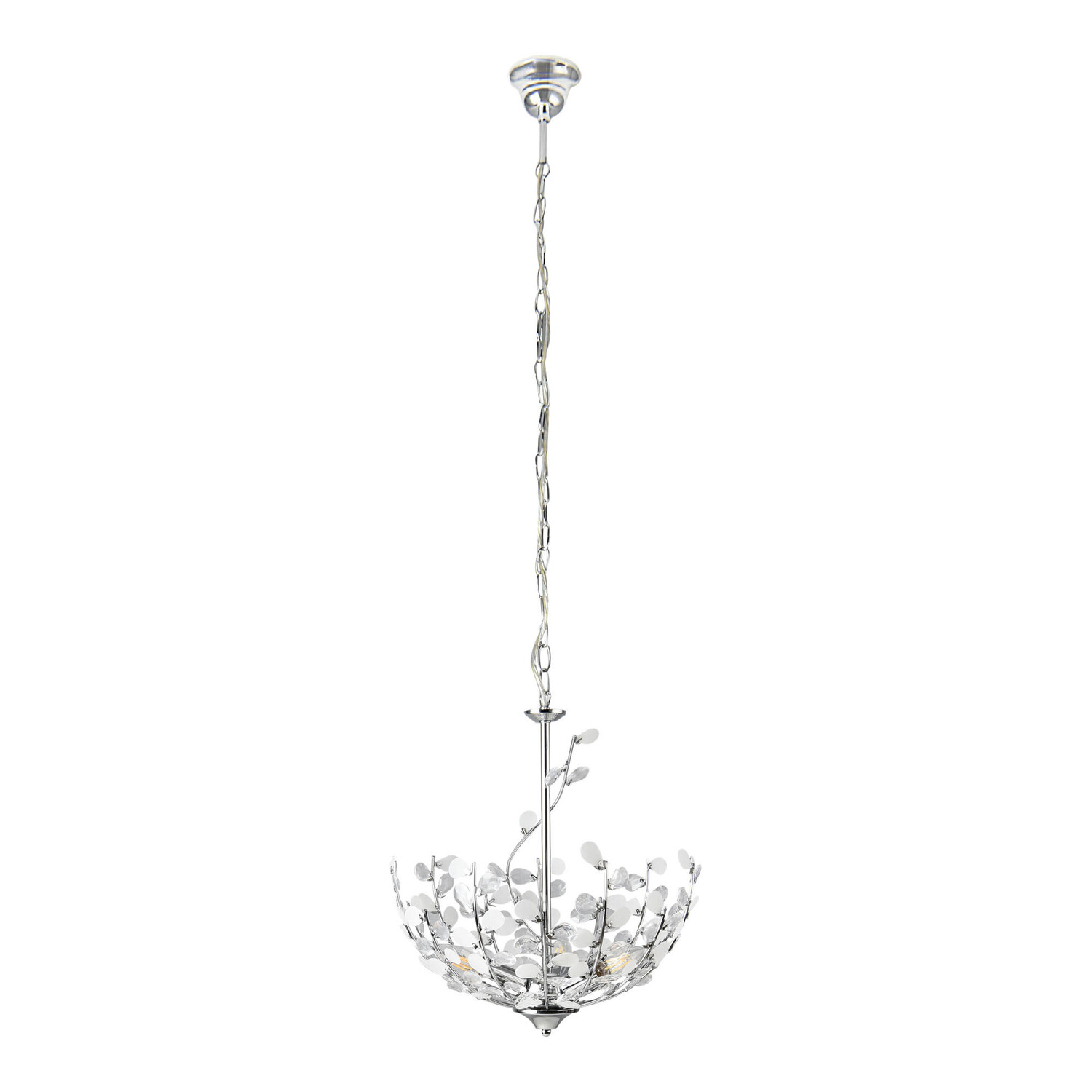 

Подвесной светильник lux.pro, 37x37x124 см, хромированный