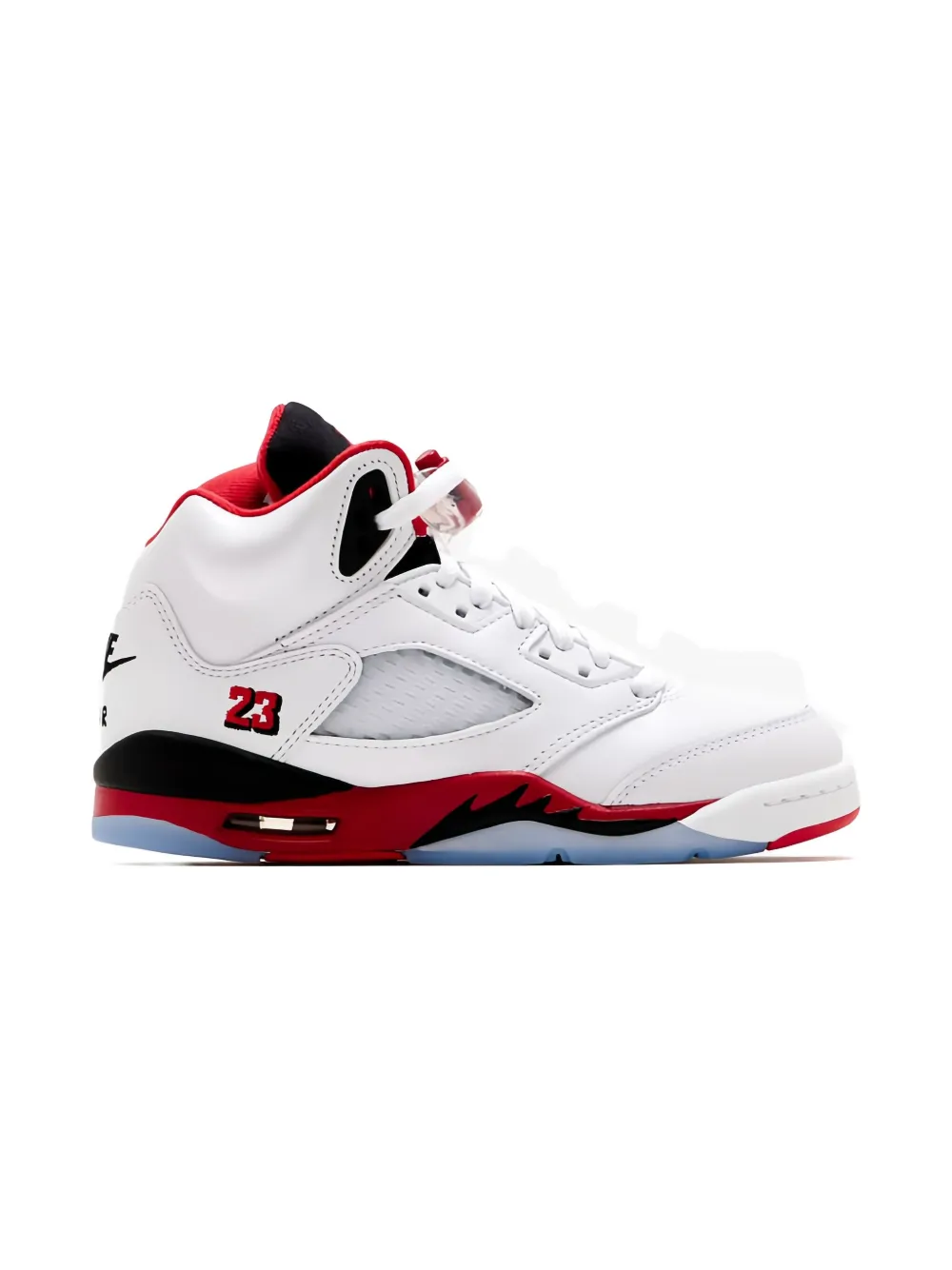 Кроссовки Air Jordan 5 "Белый/Огненно-красный" Jordan Kids — фото 2