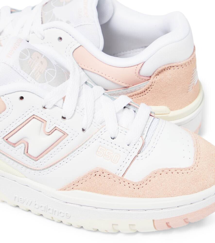 Кроссовки 550 из искусственной кожи New Balance, белый — фото 4