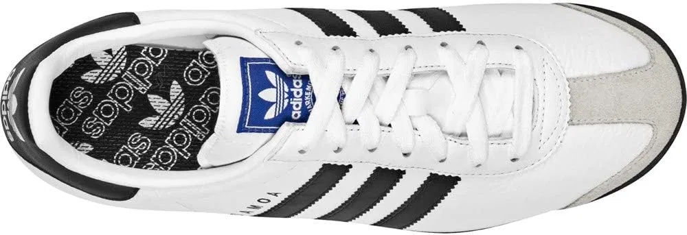 Мужские беговые кроссовки Adidas 675033, белые с черными элементами — фото 4