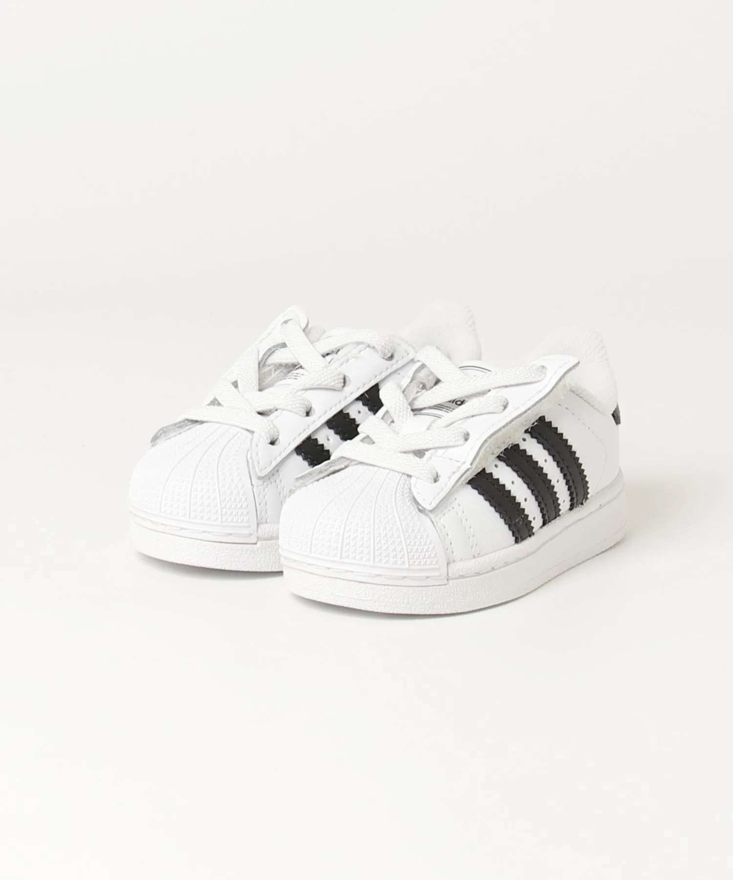 Детские кроссовки adidas Superstar II Comfort Closure с эластичными шнурками белые