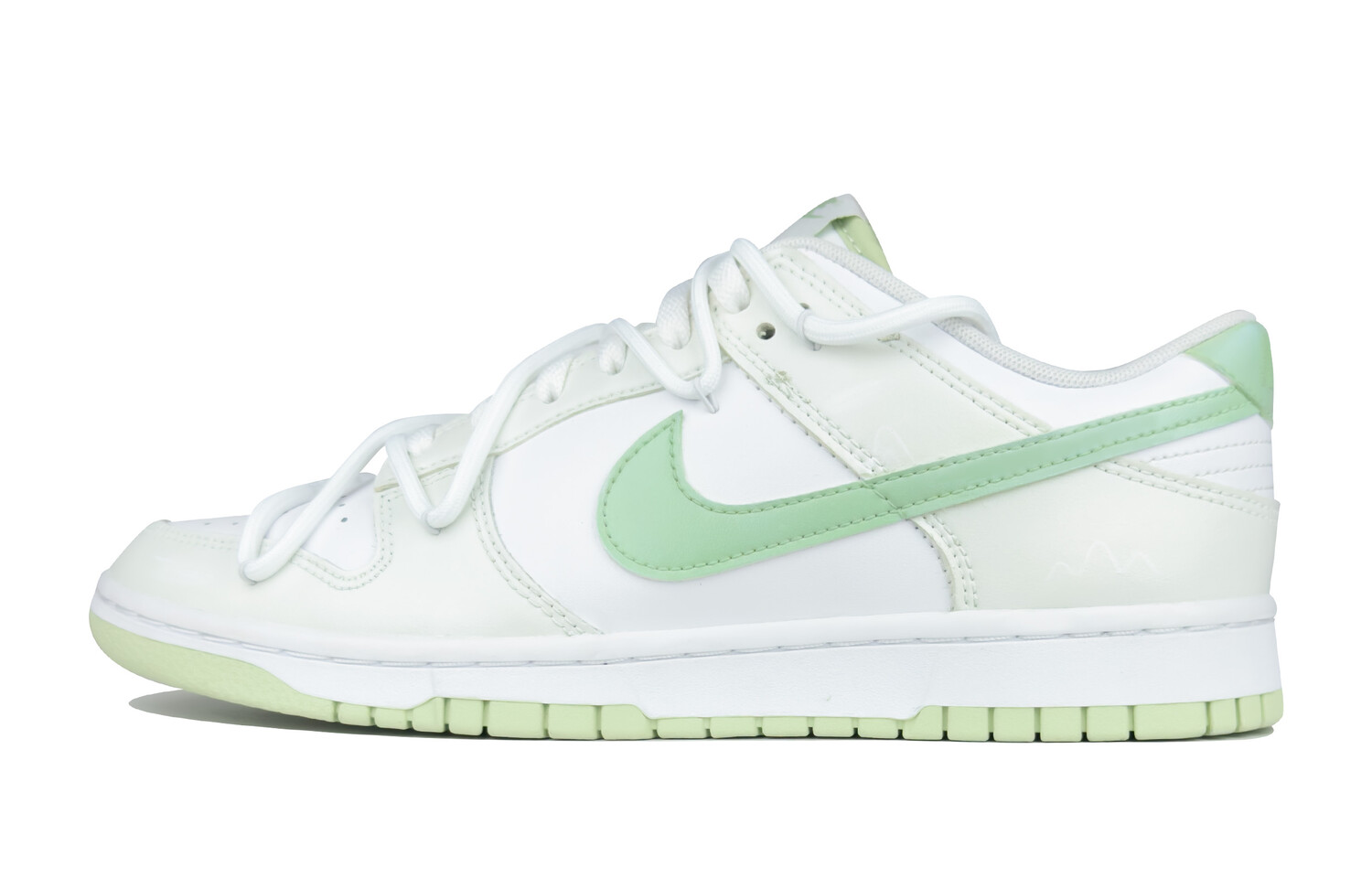 

Кроссовки Nike Dunk Skateboard Shoes Men Low-Top Green White, Зеленый, Кроссовки Nike Dunk Skateboard Shoes Men Low-Top Green White
