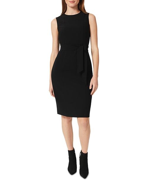 

Платье Mel с завязкой на талии HOBBS LONDON, цвет Black