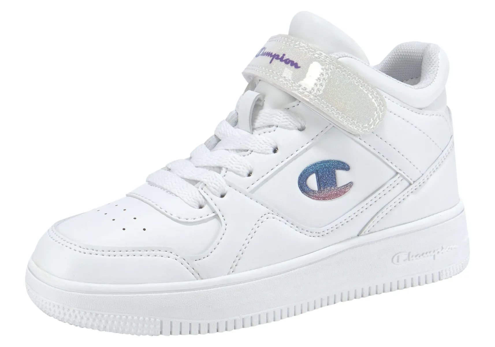 

Кроссовки Champion "REBOUND VINTAGE MID G PS", белый